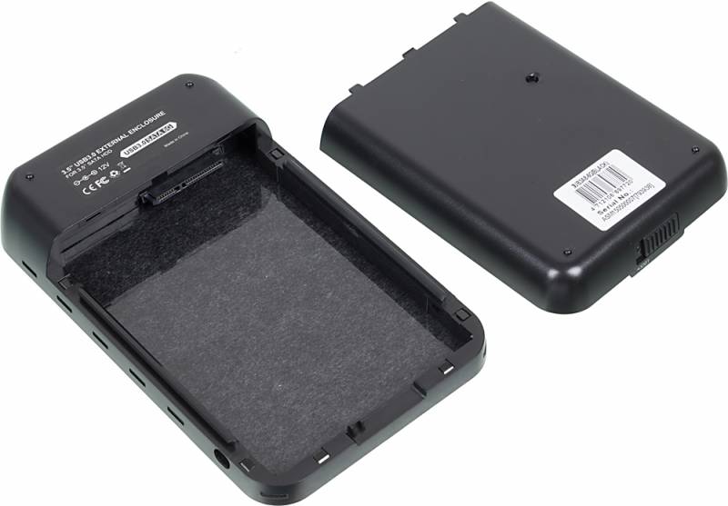  Внешний корпус для HDD AgeStar 3UB3A8-6G SATA II пластик черный 3.5"