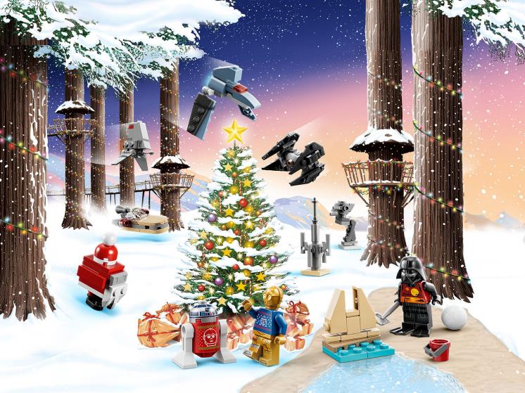 Игрушка CONSTRUCTOR STAR WARS ADVENTSKALENDER 2022 LEGO