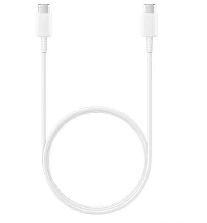 Кабель Samsung EP-DA705BWRGRU USB Type-C (m) USB Type-C (m) 1м белый (упак.:1шт)