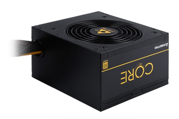 Блок питания Chieftec Core BBS-500S (ATX 2.3, 500W, 80 PLUS GOLD, Active PFC, 120mm fan) Retail (BBS-500S)