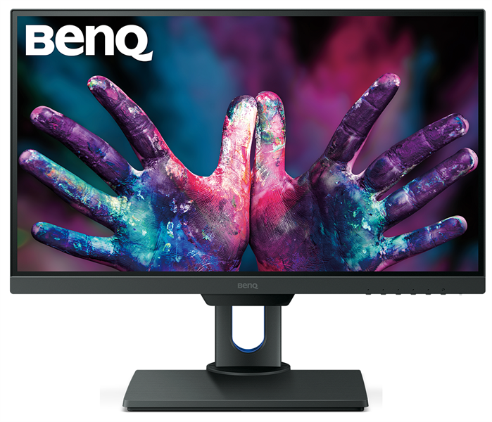   Неватека Монитор BENQ 25" PD2500Q IPS LED, 2560x1440, 16:9, 14 (4)ms , 350cd/m2, 20M:1, 178°/178°, HDMI,  DP1.2, miniDP1.2, USB 3.0*4, speakers, HAS, Pivot, Tilt, Black (9H.LG8LA.TPE)