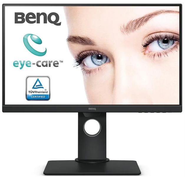  Монитор BENQ 23,8" GW2480T IPS LED 1920x1080 5ms 16:9 250 cd/m2 3000:1 12M:1 178/178 D-sub HDMI DP Flicker-free  HAS Pivot Tilt Swivel Speaker  Black (9H.LHWLA.TPE)