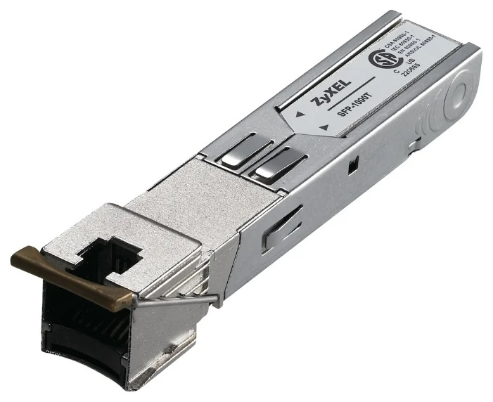 SFP-трансивер Zyxel SFP-1000T с портом Gigabit Ethernet (1000Base-T), 100 м (91-010-172001B)