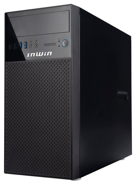 Корпус Mini Tower InWin ENR708 Black 450W  RB-S450T7-0  2*USB 3.0+2*USB 2.0+Audio mATX (6143504)