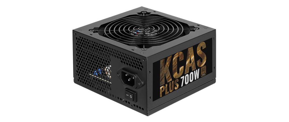  Блок питания Aerocool ATX 700W KCAS PLUS 700 80+ bronze (24+4+4pin) APFC 120mm fan 7xSATA RTL