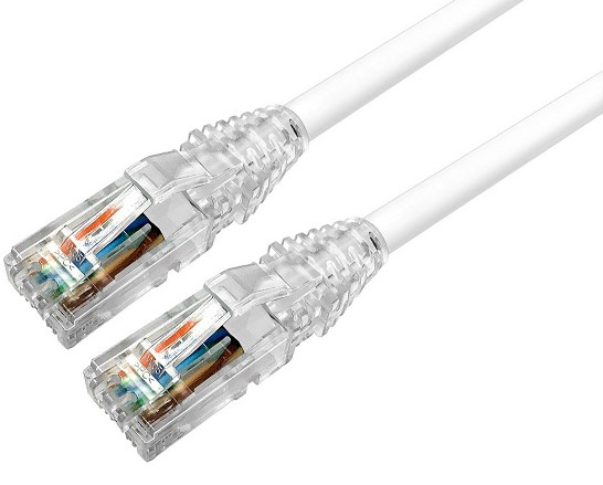 Коммутационный шнур Кат. 6 S/FTP, LSZH, Цвет: белый, 3.0 м CommScope RJ45(m) - RJ45(m) Cat.6 S/FTP LSZH 3м (NPC06SZDB-WT003M)