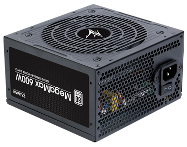 Блок питания Zalman ZM600-TXII (V2), 600W, ATX12V v2.31, APFC, 12cm Fan, 80+ 230V EU, Retail (ZM600-TXII (V2))