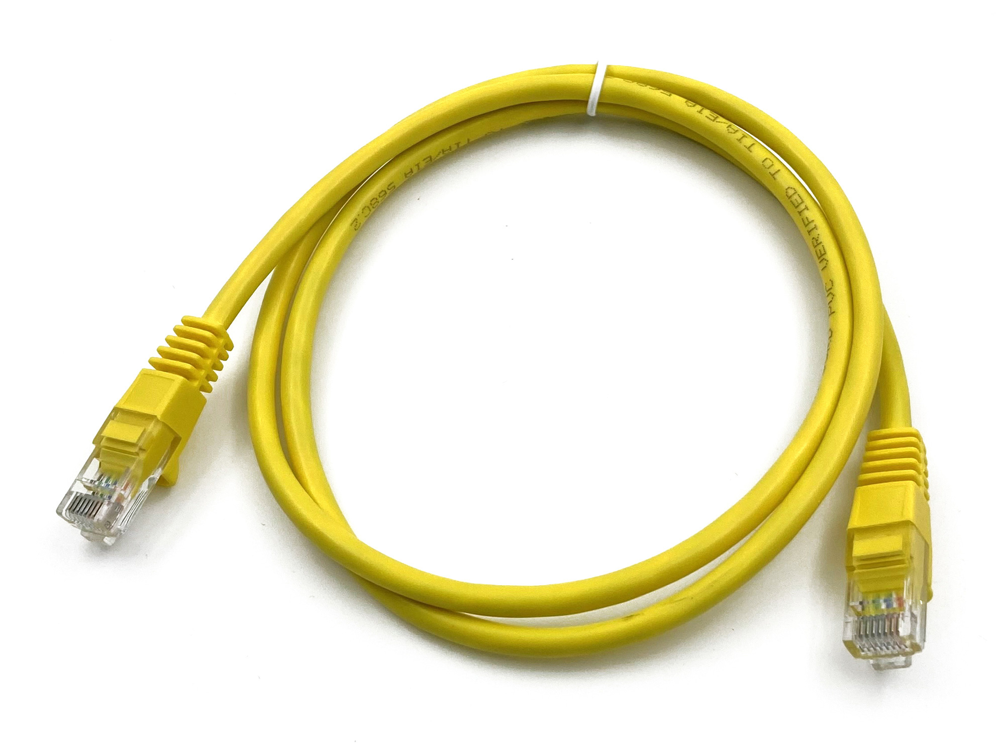 Кабели Патч-корд Buro UTP 4 пары cat5E CCA molded 1м желтый RJ-45 (m)-RJ-45 (m)