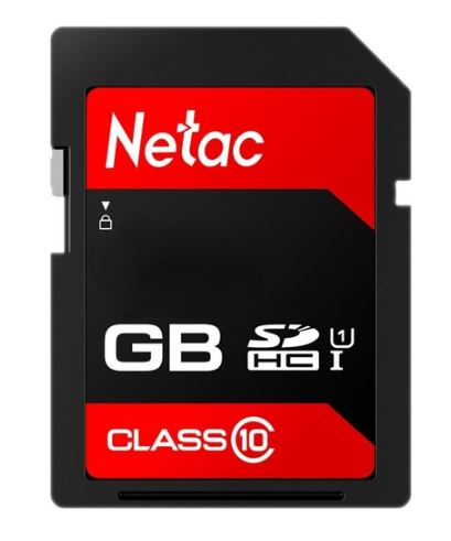 Карта памяти Netac P600 SDHC 16GB U1/C10 up to 80MB/s, retail pack