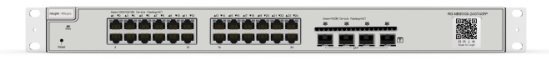 Коммутатор Reyee 24-Port Gigabit L2+ Managed Switch, 24 Gigabit RJ45 Ports, 4 SFP Ports,19-inch Rack-mountable Steel Case, Static Routing (RG-NBS5100-24GT4SFP)