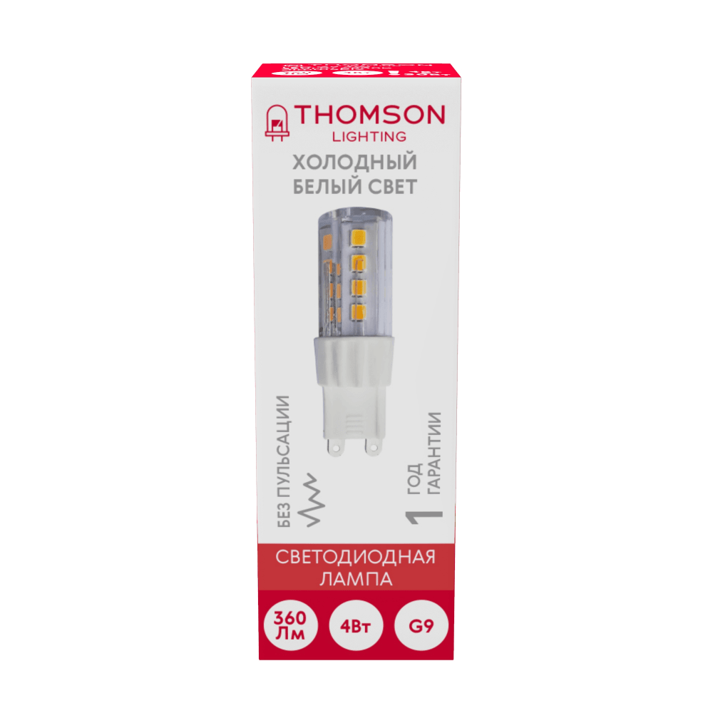 THOMSON LED G9 4W 360Lm 6500K dimmable