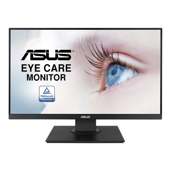   Неватека Монитор ASUS 23.8" VA24EHL IPS LED, 1920x1080, 5ms, 250 cd/m, 178°/178°, 100M:1, D-Sub, DVI, HDMI, 75Hz, колонки, GamePlus Tec., HAS, Tilt, Swivel, Pivot, VESA, Black, 90LM0563-B01170 3 years (VA24EHL)