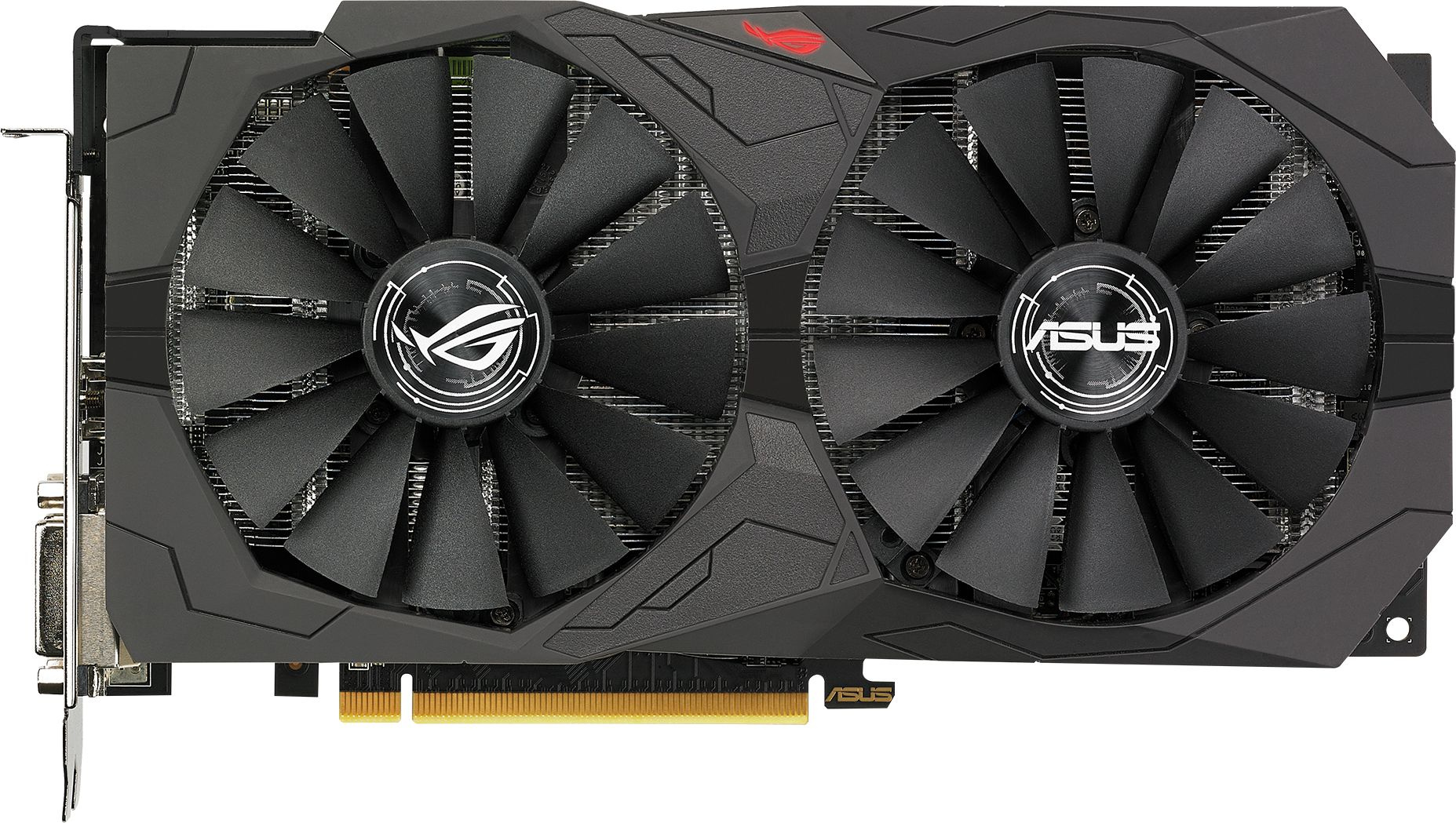 Видеокарта Asus PCI-E ROG-STRIX-RX560-4G-V2-GAMING AMD Radeon RX 560 4096Mb 128 GDDR5 1149/6000 DVIx1 HDMIx1 DPx1 HDCP Ret