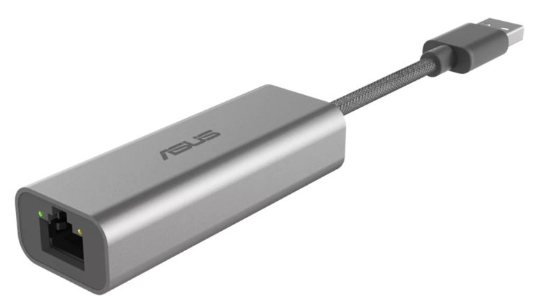 Адаптер ASUS USB-C2500//USB Type-A 2.5G Base-T Ethernet Adapter; 90IG0650-MO0R0T (USB-C2500)