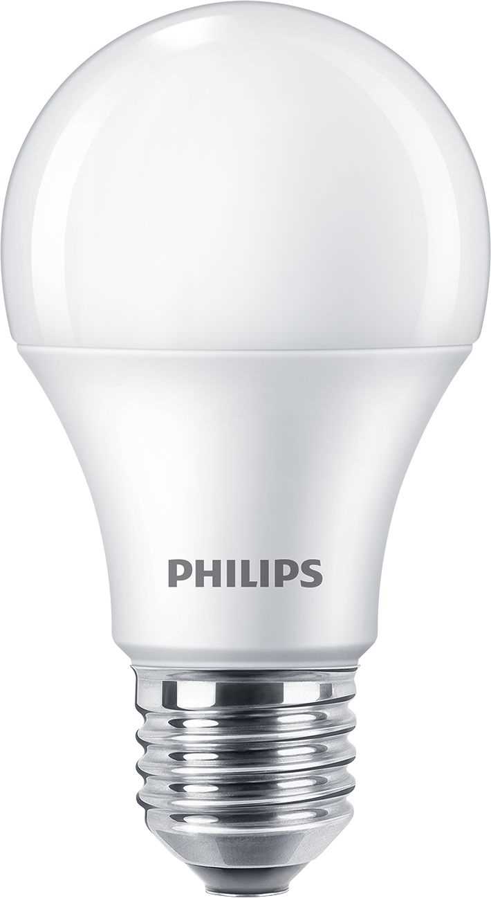 Светодиодная лампа Philips E27 9W = 80W нейтральный дневной свет Essential