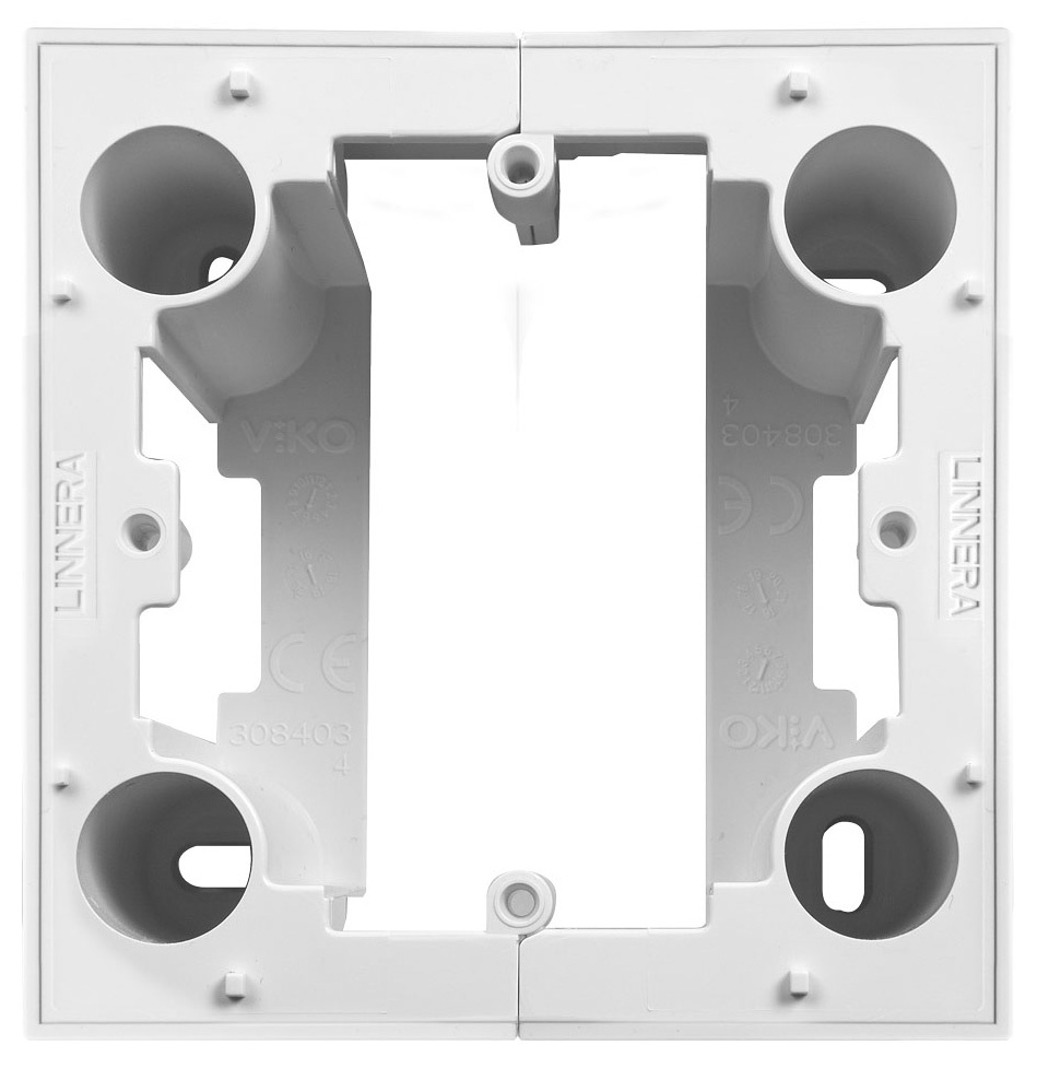 Коробка Panasonic 91480008-RU 1x пластик белый (упак.:1шт)