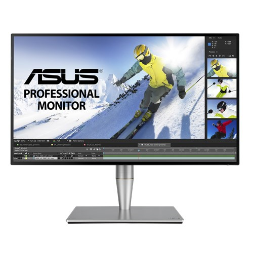   Неватека Монитор ASUS 27" ProArt PA27AC IPS LED, 2560x1440, 5ms, 400cd/m2, 178°/178°, 100mln:1, HDMI*3, DP, USB-Hub, Thunderbolt*2, HDR, колонки, Tilt, Swivel, Pivot, HAS, VESA, Gun Grey, 90LM02N0-B01370 (PA27AC)