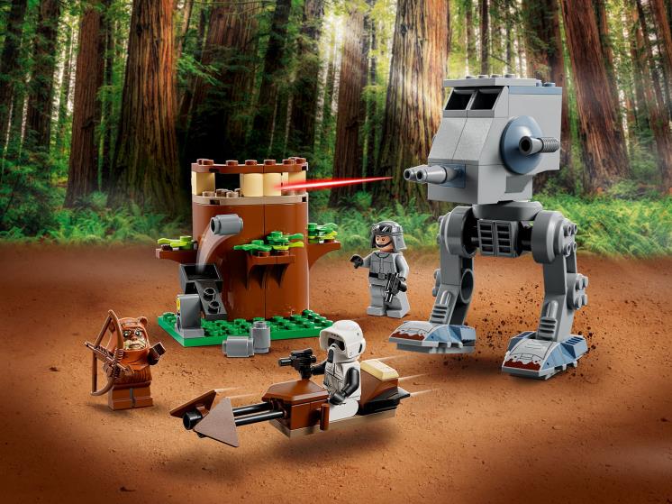 Держатели, подставки для сотовых телефонов  Неватека Игрушка CONSTRUCTOR STAR WARS AT-ST LEGO