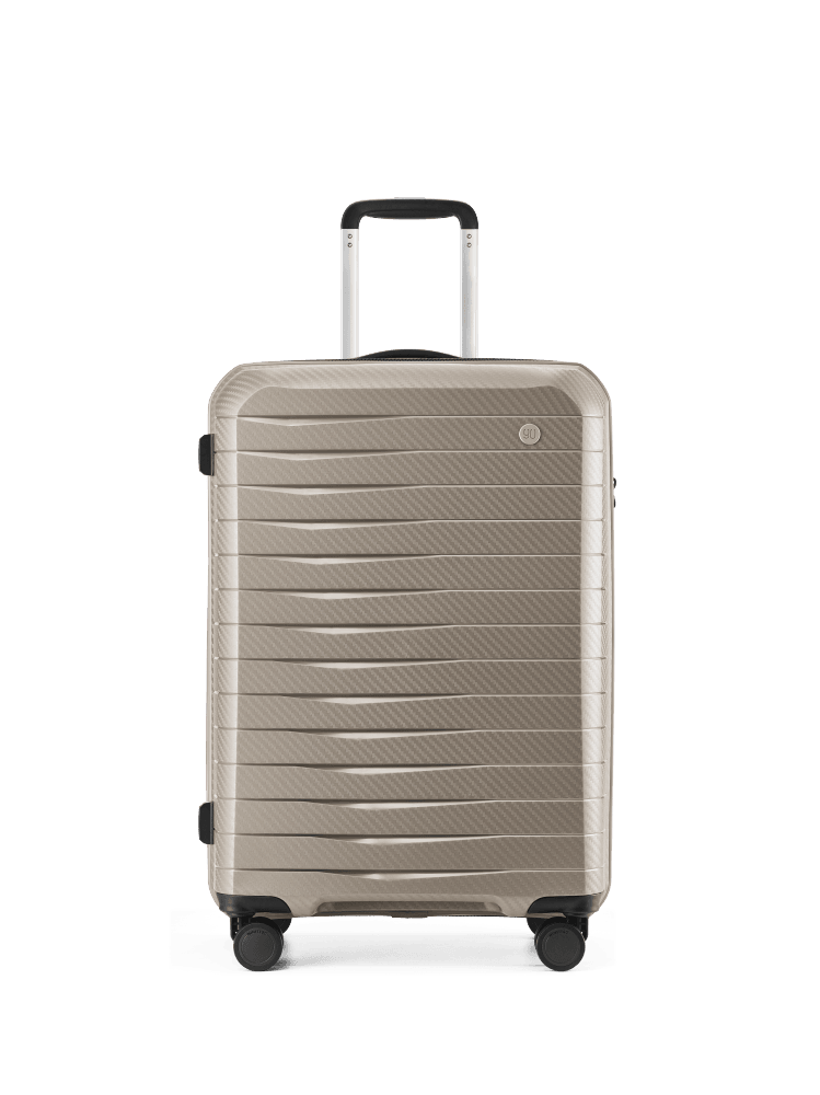 Чемодан NINETYGO Lightweight Luggage 24" бежевый