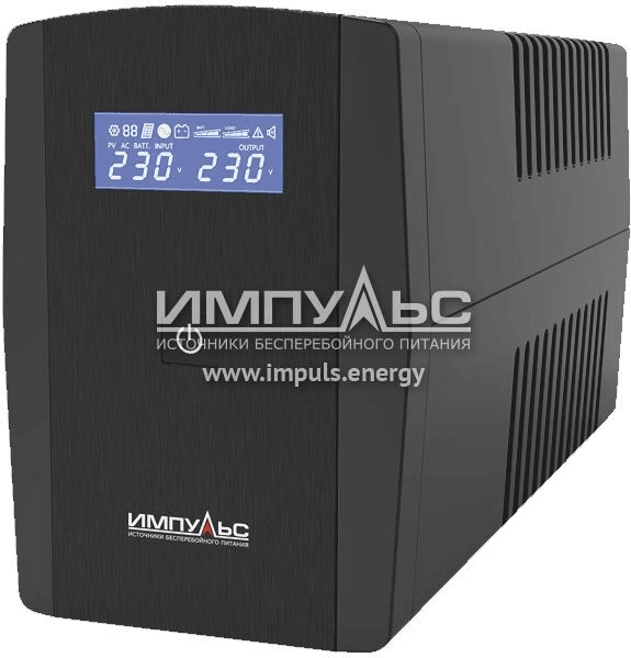 ИБП ЮНИОР СМАРТ 1200, Интерактивная, 1200 ВА / 720 Вт, Tower, IECx6, LCD, USB, RJ11/RJ45