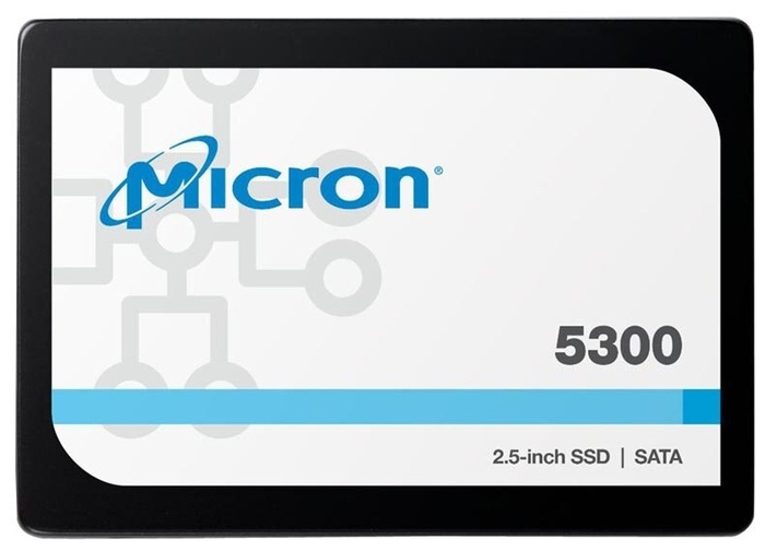 Накопитель SSD Crucial SATA III 7.5Tb MTFDDAK7T6TDS-1AW1ZABYY Micron 5300PRO 2.5"