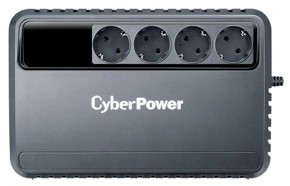 ИБП CyberPower BU1000E, Line-Interactive, 1000VA/600W, 4 Schuko розетки, Black, 0.4х0.3х0.3м., 7.8кг. CyberPower BU1000E