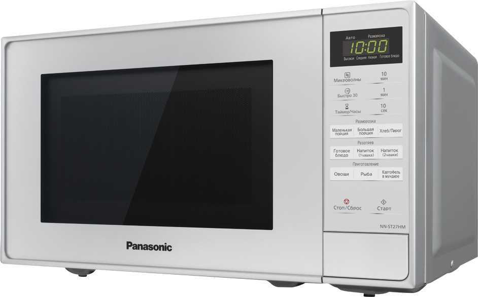 Микроволновая Печь Panasonic NN-ST27HMZPE 20л. 800Вт белый