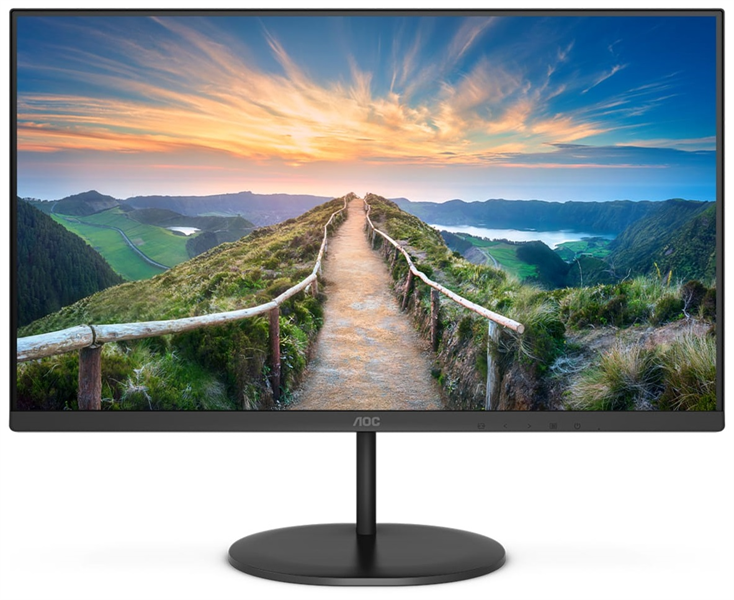 Монитор 27" U27V4EA 3840x2160@60Гц IPS LED 16:9 4ms HDMI DP 20M:1 1000:1 178/178 350cd Tilt Speakers Black (U27V4EA)