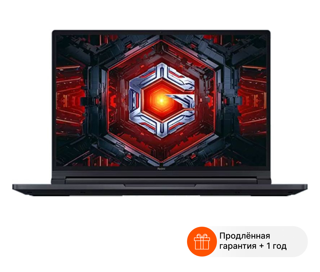 Ноутбук Xiaomi Redmibook Redmi G Core i7 12650H 16Gb SSD512Gb NVIDIA GeForce RTX 3050 4Gb 16" IPS 2.5K (2560x1600) Windows 10 trial (для ознакомления) black WiFi BT Cam