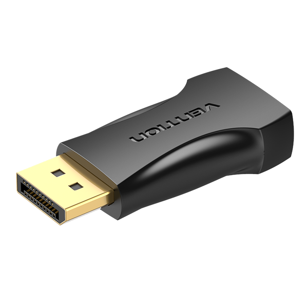 Переходник Vention DisplayPort Male to HDMI Female 4K Adapter Black (HBPB0)