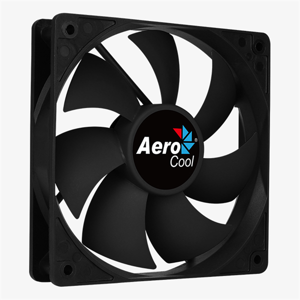 Вентилятор Aerocool Force 12 / 120mm / 3pin+4pin / Black (Force 12 Black)