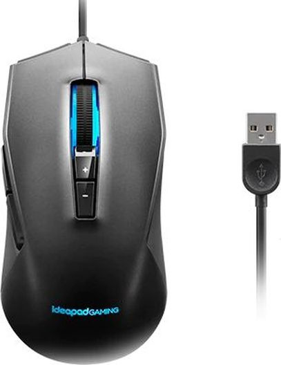 Мышь Lenovo IdeaPad Gaming M100 RGB черный оптическая (1600dpi) USB