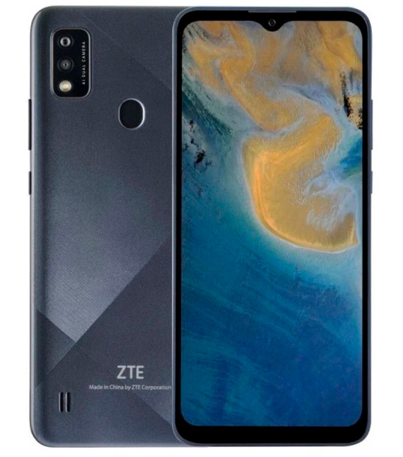 Смартфон ZTE Blade A51 64Gb 3Gb серый моноблок 3G 4G 6.52" 720x1600 Android 11 13Mpix 802.11 b/g/n NFC GPS GSM900/1800 GSM1900 TouchSc