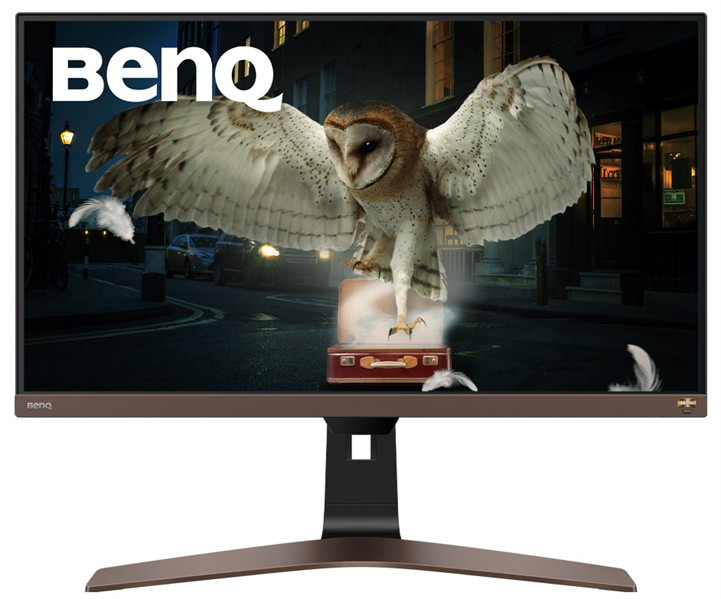  Монитор BENQ 27" EW2880U IPS LED backlight 3840x2160 60Гц 16:9 300 cd/m2 5ms(GtG) 16,7M:1 1300:1 99%sRGB 178/178 2*HDMI2.0 DP USB Type-C Speakers 3W*2  Metallic Brown/Black (9H.LKSLB.QBE)