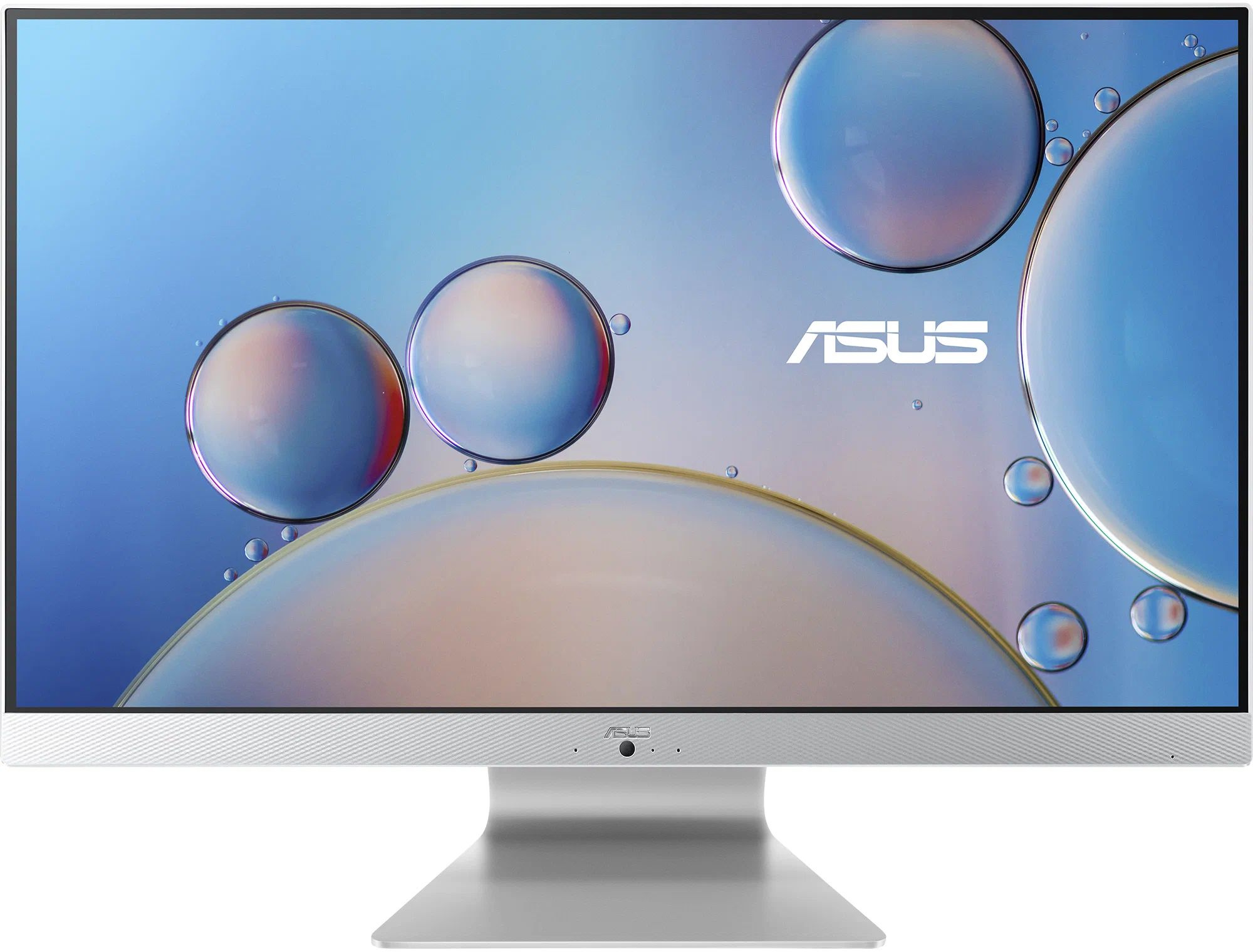 Моноблок Asus M3700WUAK-WA071W 27" Full HD Ryzen 5 5500U (2.1) 8Gb SSD512Gb RGr Windows 11 GbitEth WiFi BT 90W клавиатура мышь Cam белый 1920x1080