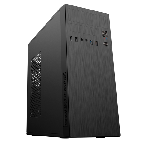 Корпус MidiTower Powerman DA812BK Black PM-500ATX-F 2*USB 2.0+2*USB 3.0 Audio ATX (6131895)