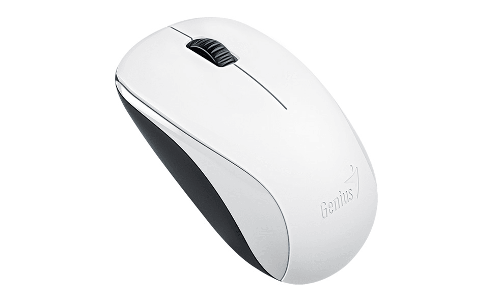 Мышь беспроводная NX-7000 белая (white, G5 Hanger), 2.4GHz wireless, BlueEye 1200 dpi, 1xAA NewPackage