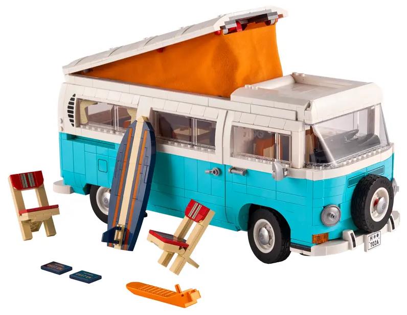   Неватека Игрушка CONSTRUCTOR VOLKSWAGEN T2 CAMPINGBUS LEGO