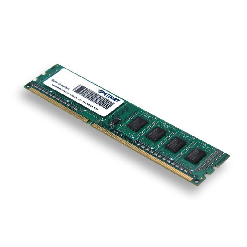 Память DDR3 4Gb 1600MHz Patriot PSD34G160081 RTL PC3-12800 CL11 DIMM 240-pin 1.5В