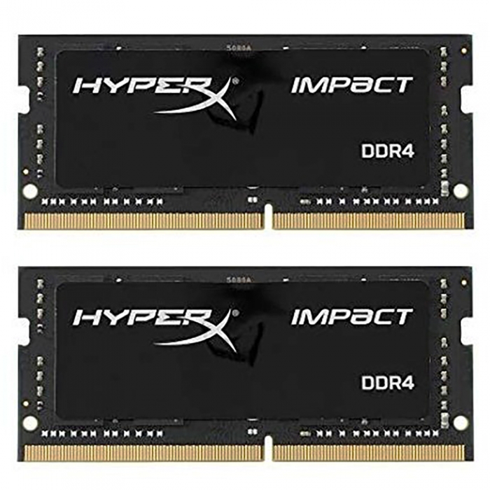 32GB Kingston DDR4 3200 SoDimm FURY Impact Gaming Memory KF432S20IBK2/32 Non-ECC, CL20, 1.2V, 2Gx8, RTL