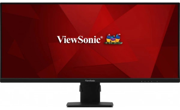 Монитор ViewSonic 34" VA3456-MHDJ IPS, 3440x1440, 4ms, 420cd/m2, 178°/178°, 4000:1, 50Mln:1, 75Hz, HDMI*2, DP, колонки, HDR10, Frameless, HAS, Tilt, Swivel, Adaptive Sync, VESA, Black (VA3456-MHDJ)