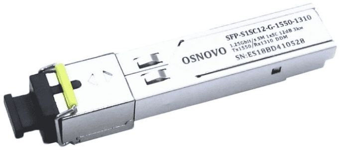 Модуль OSNOVO SFP-S1SC12-G-1550-1310