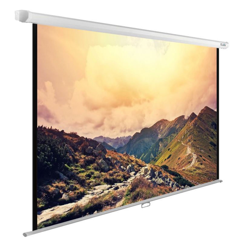   Неватека Экран Cactus 180x240см WallExpert CS-PSWE-240x180-WT 4:3 настенно-потолочный рулонный