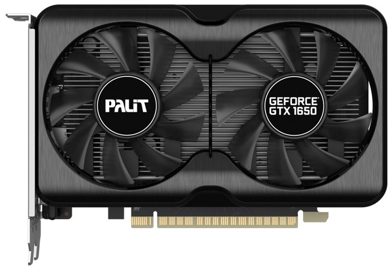   Неватека Видеокарта Palit PCI-E PA-GTX1650 GP 4G D6 NVIDIA GeForce GTX 1650 4096Mb 128 GDDR6 1410/12000 HDMIx1 DPx2 HDCP Ret