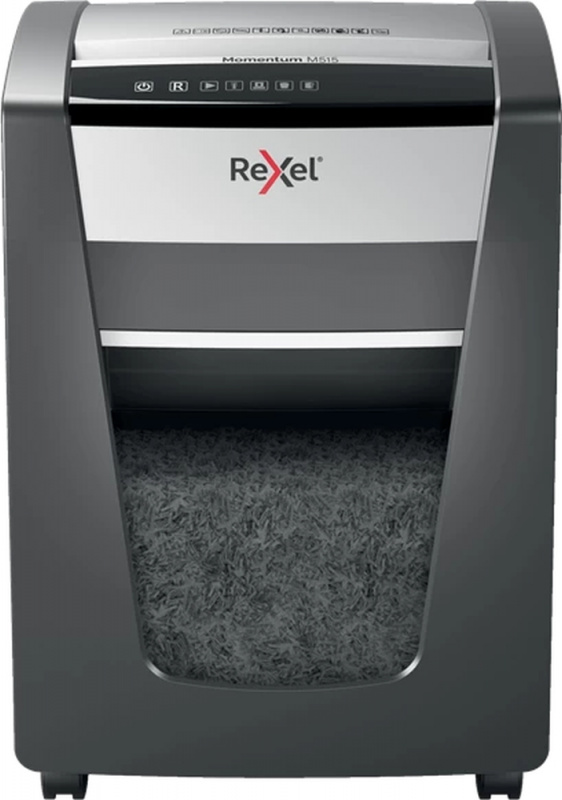 Шредеры (Уничтожители) Шредер Rexel Momentum M515 EU (секр.P-5)/фрагменты/15лист./30лтр./скрепки/скобы