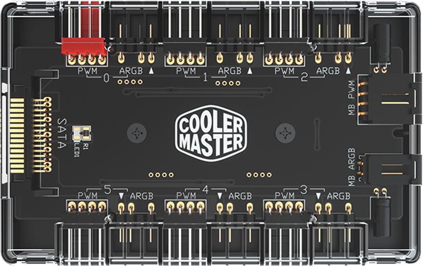 удлинитель кабеля блока питания Cooler Master CMA-NEST16RDBK1-GL