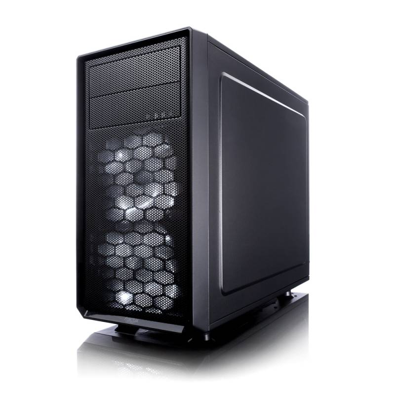   Неватека Корпус Fractal Design FOCUS G MINI Window черный без БП mATX 6x120mm 1x140mm 1xUSB2.0 1xUSB3.0 audio bott PSU