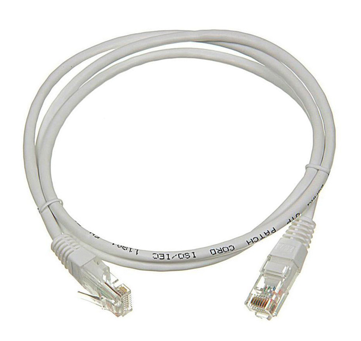 Патч-корд Lanmaster UTP LAN-PC45/U5E-1.0-WH вилка RJ-45-вилка RJ-45 кат.5е 1м белый LSZH (уп.:1шт)