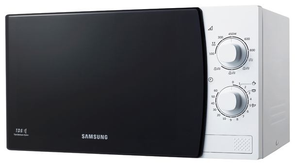 Соло Микроволновая Печь Samsung ME81KRW-1/BW 23л. 800Вт белый