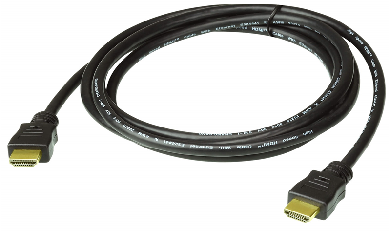 Кабель ATEN 1 m High Speed HDMI 2.0b Cable with Ethernet (2L-7D01H)